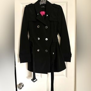 Calvin Klein Black Trench Coat